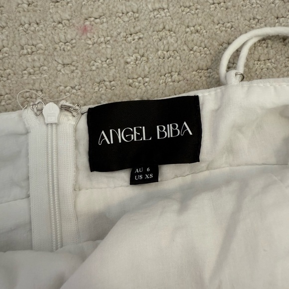 Angel Biba White mini dress - Picture 3 of 7